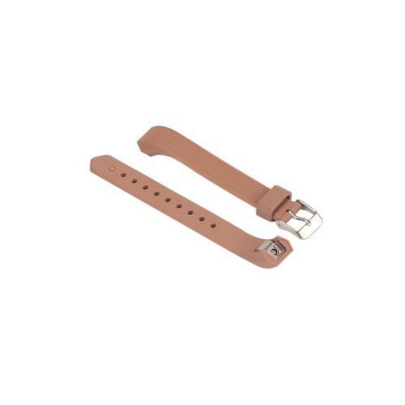 Twill szilikon pánt Fitbit Alta-hoz - világosbarna