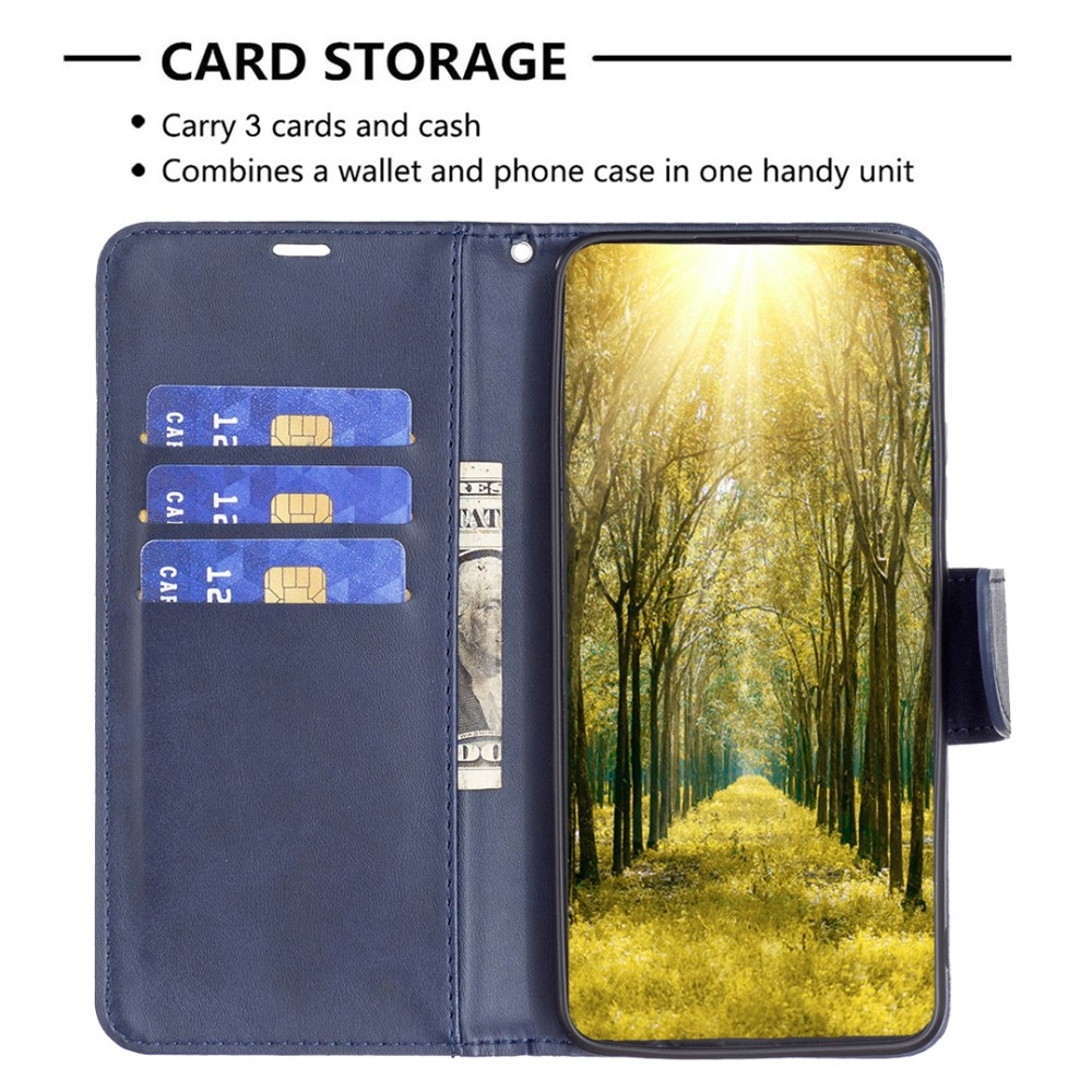 Könyvtáska tok Samsung Galaxy S25+ készülékhez - kék