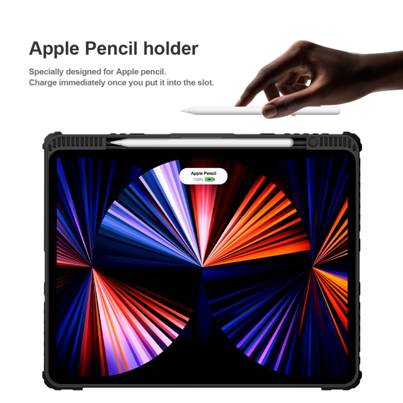 Nillkin Bumper Combo billentyűzet tok iPad Pro 12.9 2020/2021/2022 iPad Pro 12.9 2020/2021/2022 Fekete