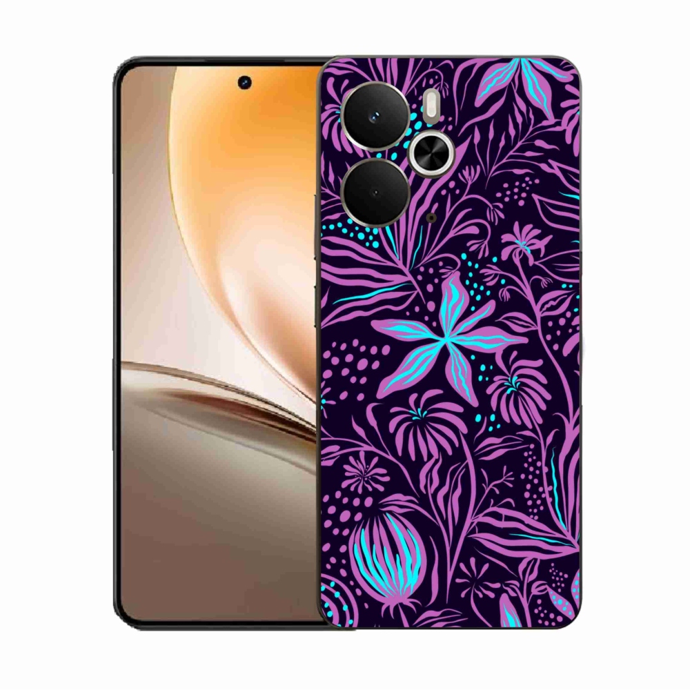 Zselés borítás mmCase a Realme 14 5G készülékhez - virágok 2