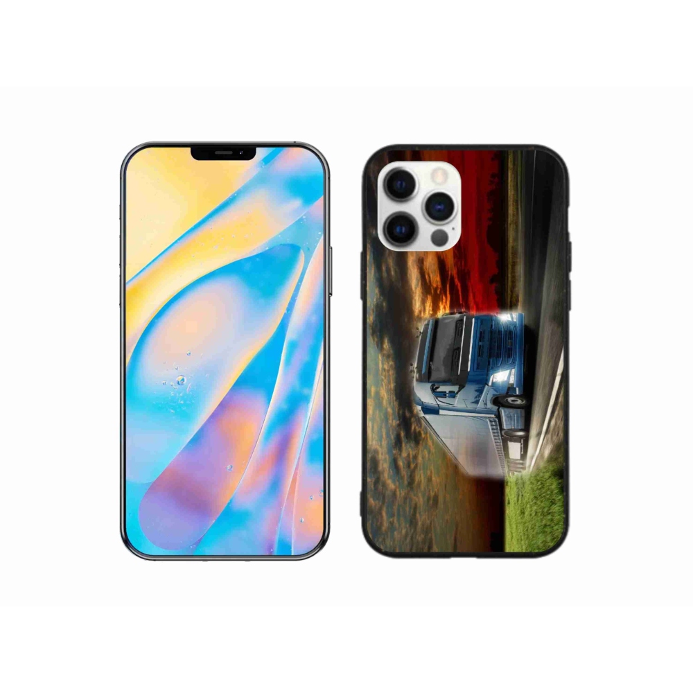 Gél borítás mmCase iPhone 12 - teherautóhoz 4