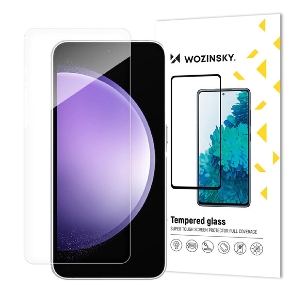 Wozinsky edzett üveg a Samsung Galaxy S23 FE készüléken
