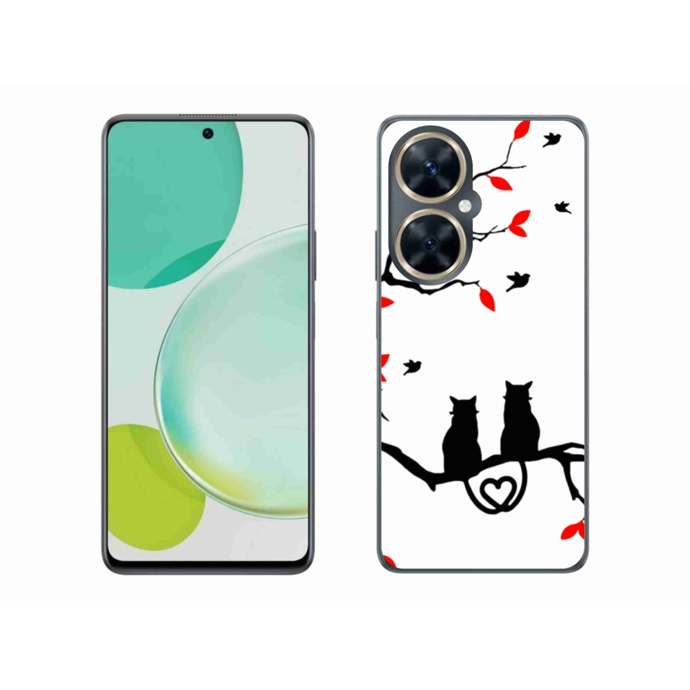 Gél borító mmCase a Huawei Nova 11i készülékhez - macskaszerelem