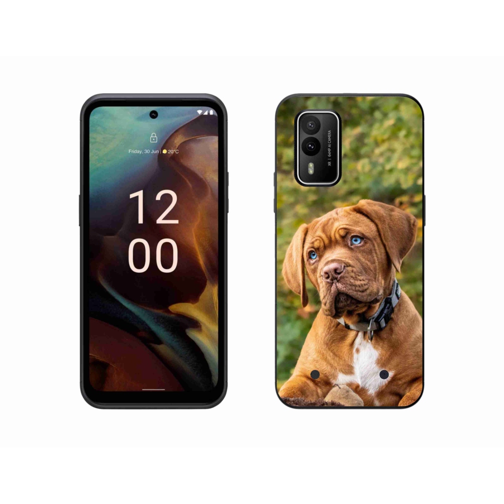 Zselés borítás mmCase a Nokia XR21 készülékhez - kölyökkék