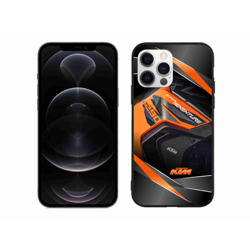 Zselés borítás mmCase iPhone 12 Pro Max készülékhez - motoros ktm