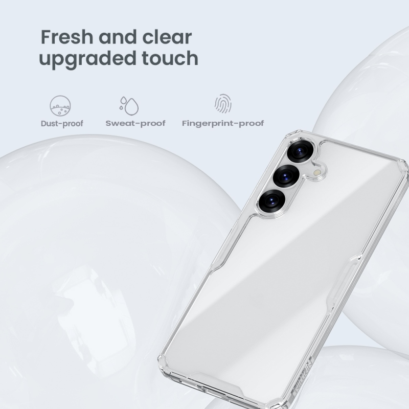 Nillkin Nature TPU PRO Cover for Samsung Galaxy S25 átlátszó