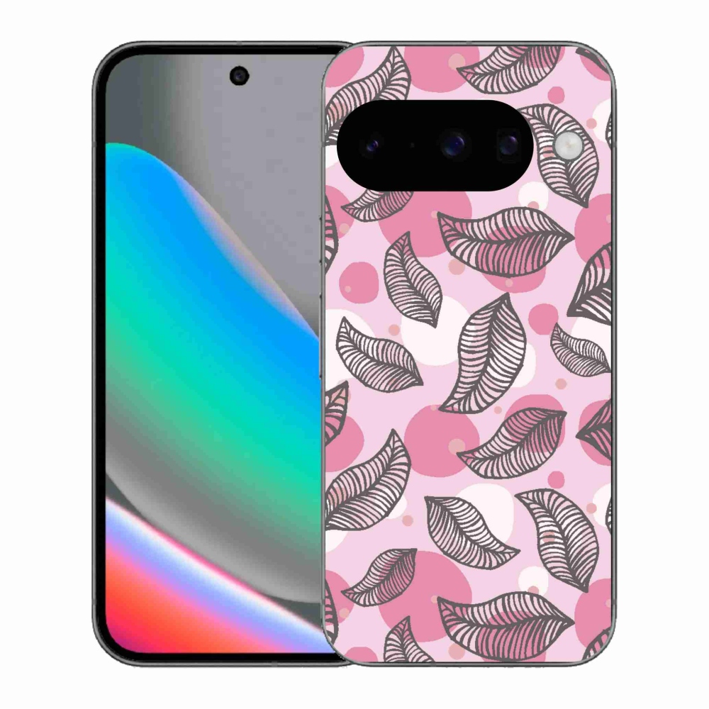 Gél borítás mmCase a Google Pixel 10 számára - rajzfilmes hulló levelek