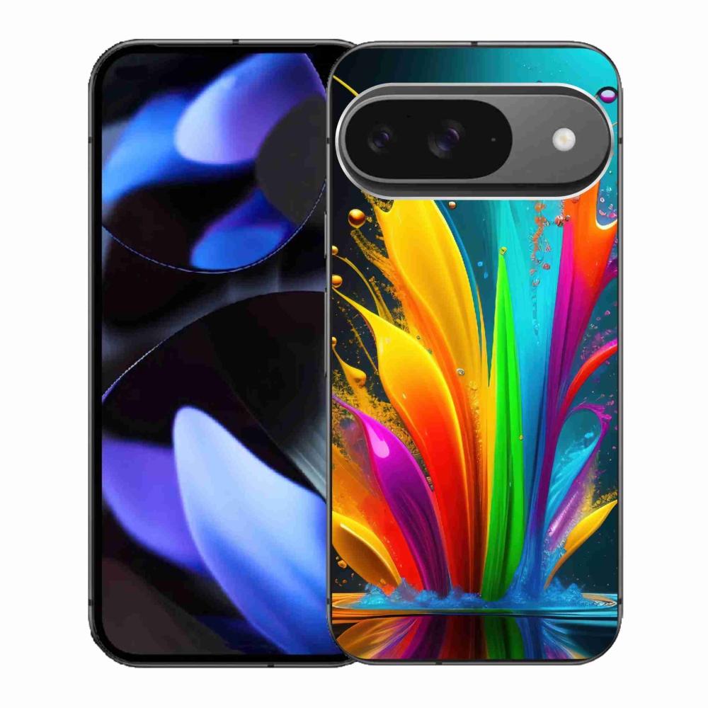 Gél borítás mmCase a Google Pixel 9/9 Pro számára - absztrakt motívum 1