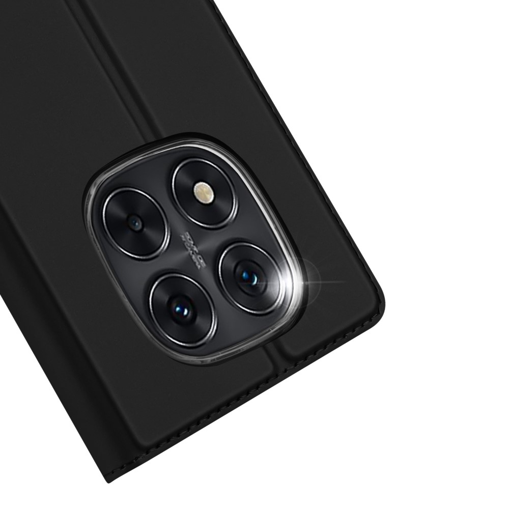 DUX könyvtáska Xiaomi Redmi Note 14 Pro 5G/Poco X7 5G - fekete