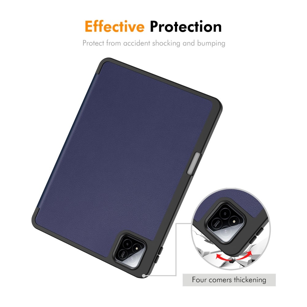 ENK intelligens pozicionáló tok Xiaomi Pad 7/7 Pro táblagéphez - sötétkék