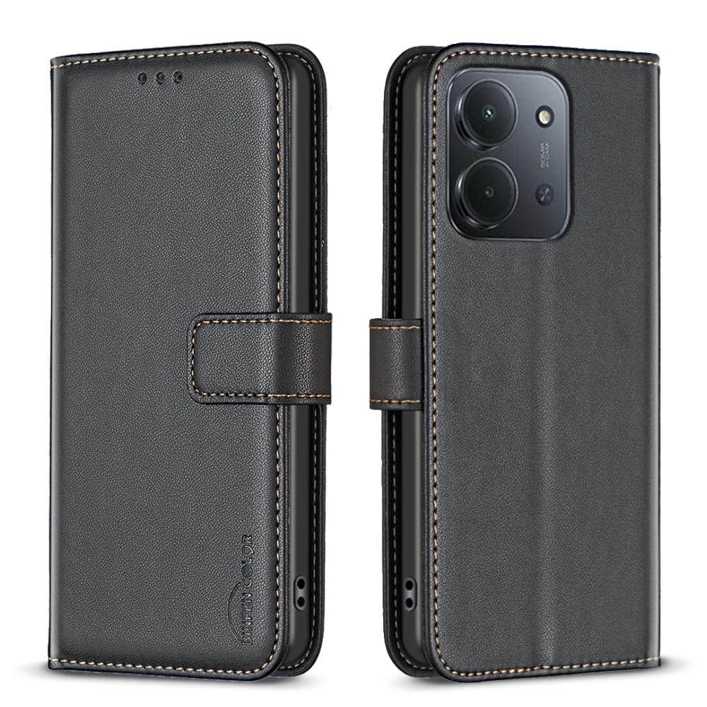 BNF könyvtáska Xiaomi Redmi 15C 4G/5G (173mm) - fekete