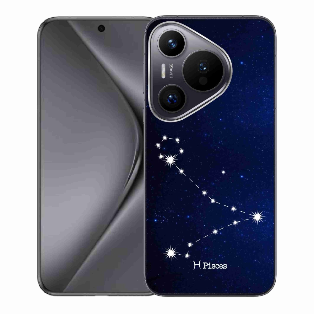 Gél borító mmCase a Huawei Pura 70 készülékhez - csillagkép Halak