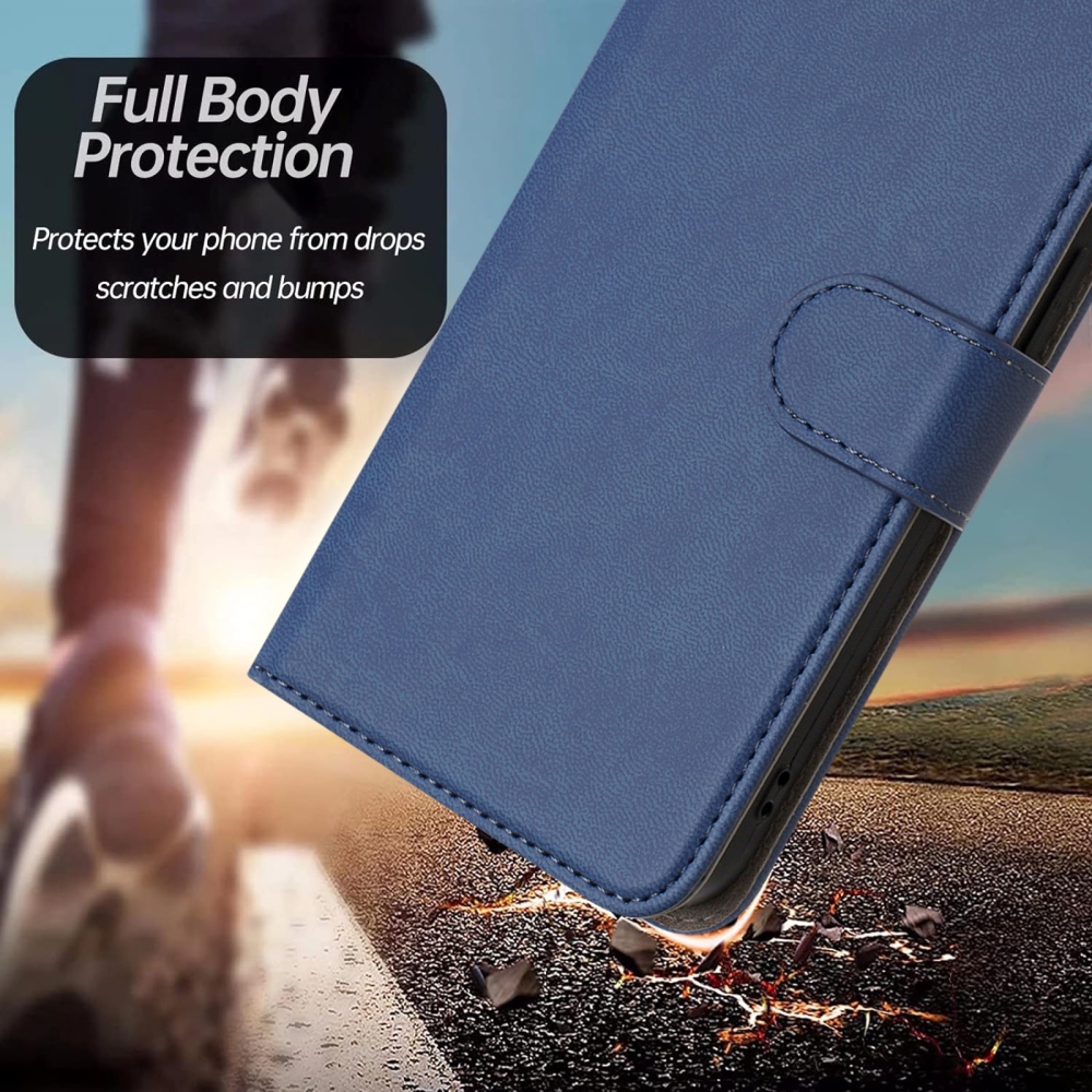 Snap book tok Samsung Galaxy A07 4G készülékhez - sötétkék