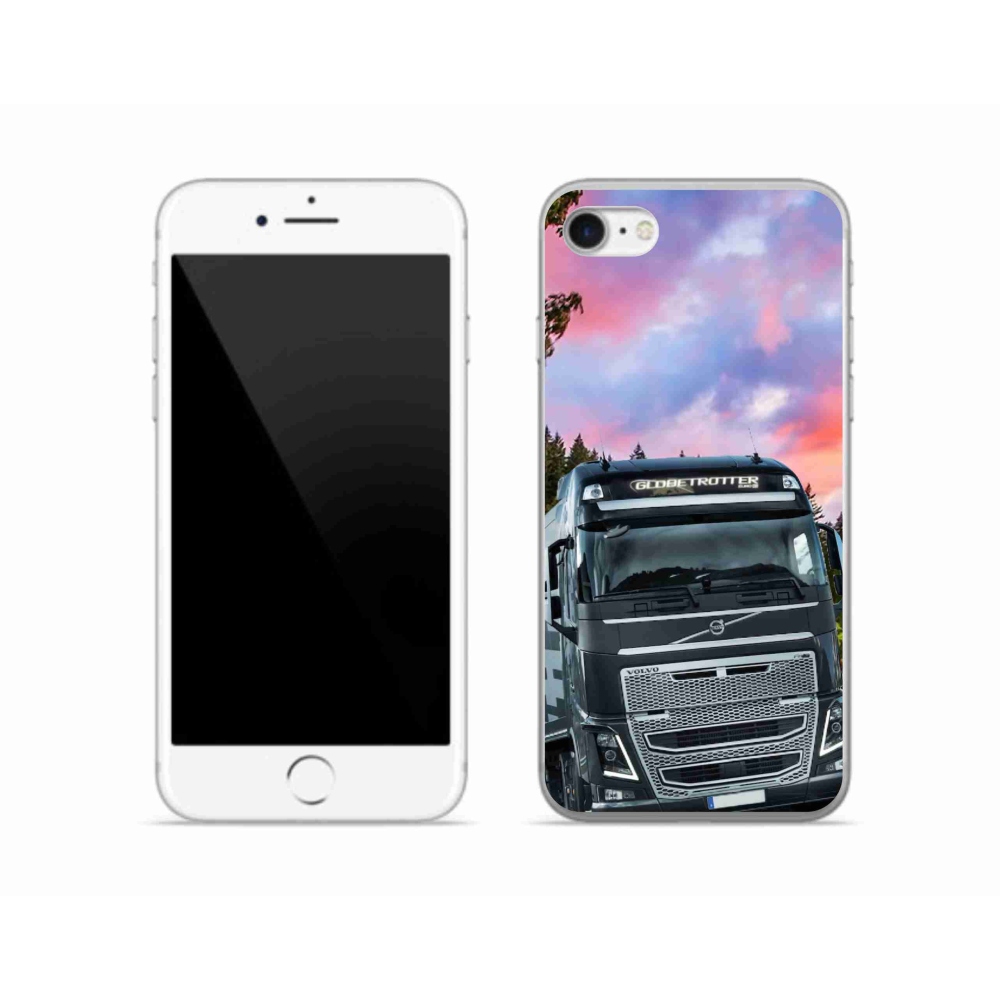 Zselés borítás mmCase iPhone SE (2020) - teherautó 2