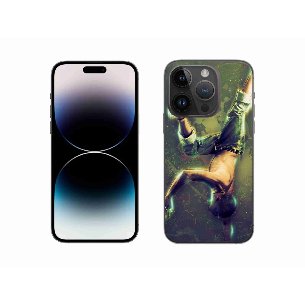 Gél borítás mmCase iPhone 14 Pro készülékhez - breakdance