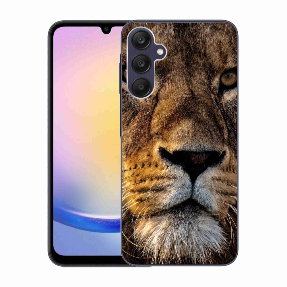 Gél tok mmCase a Samsung Galaxy A25 5G készülékhez - oroszlán