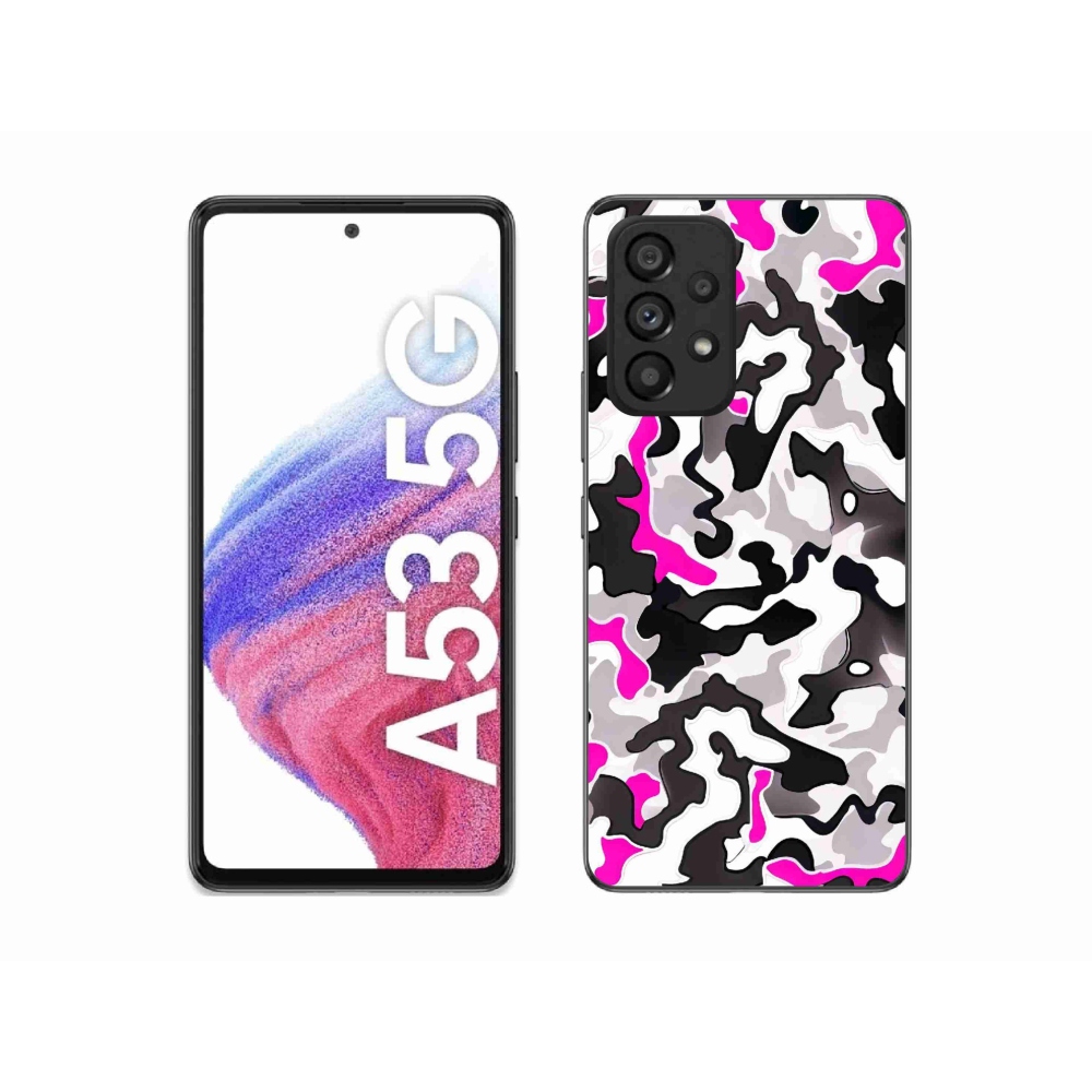 Zselés borítás mmCase Samsung Galaxy A53 5G - terepszínű minta 5