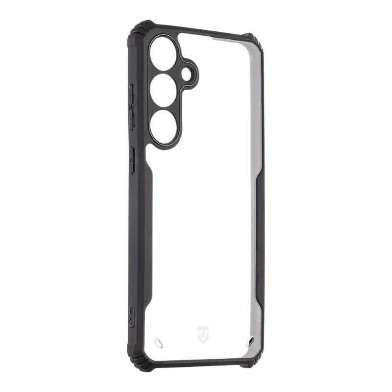 Tactical Quantum Stealth Cover for Samsung Galaxy S25+ Clear/Black (átlátszó/fekete)