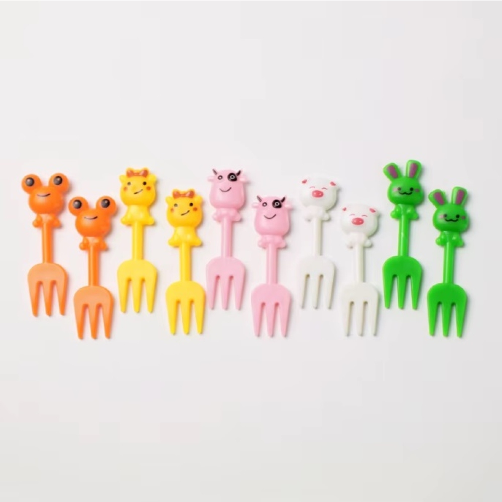 Gyermek műanyag nyársak - állatok 1
