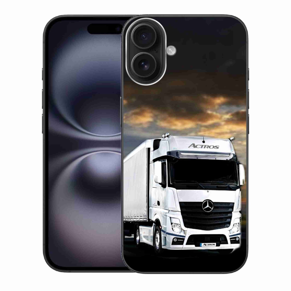 Gél borítás mmCase iPhone 16 Plus készülékhez - teherautó