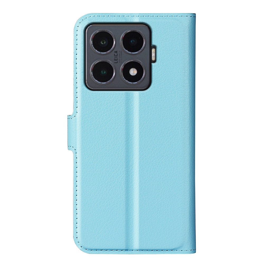 Litchi könyv tok a Xiaomi 15T Pro-hoz - kék
