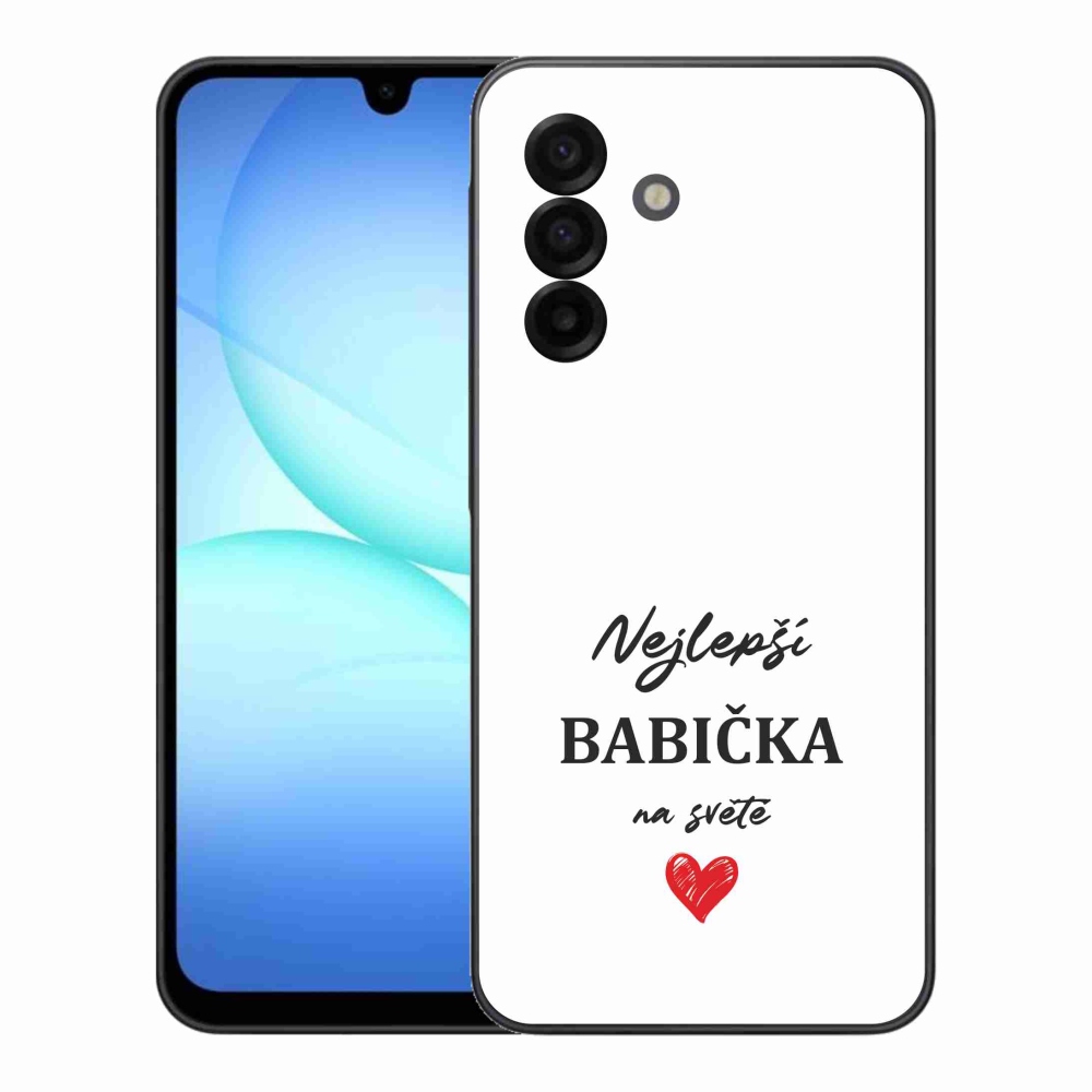 Gél borítás mmCase Samsung Galaxy A17 4G/5G - Best Grandma 1 fehér háttér