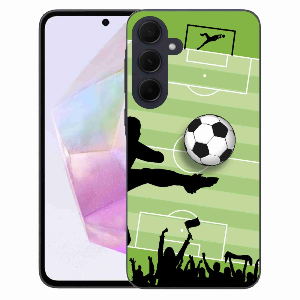 Gél borítás mmCase Samsung Galaxy A35 5G - futball 3