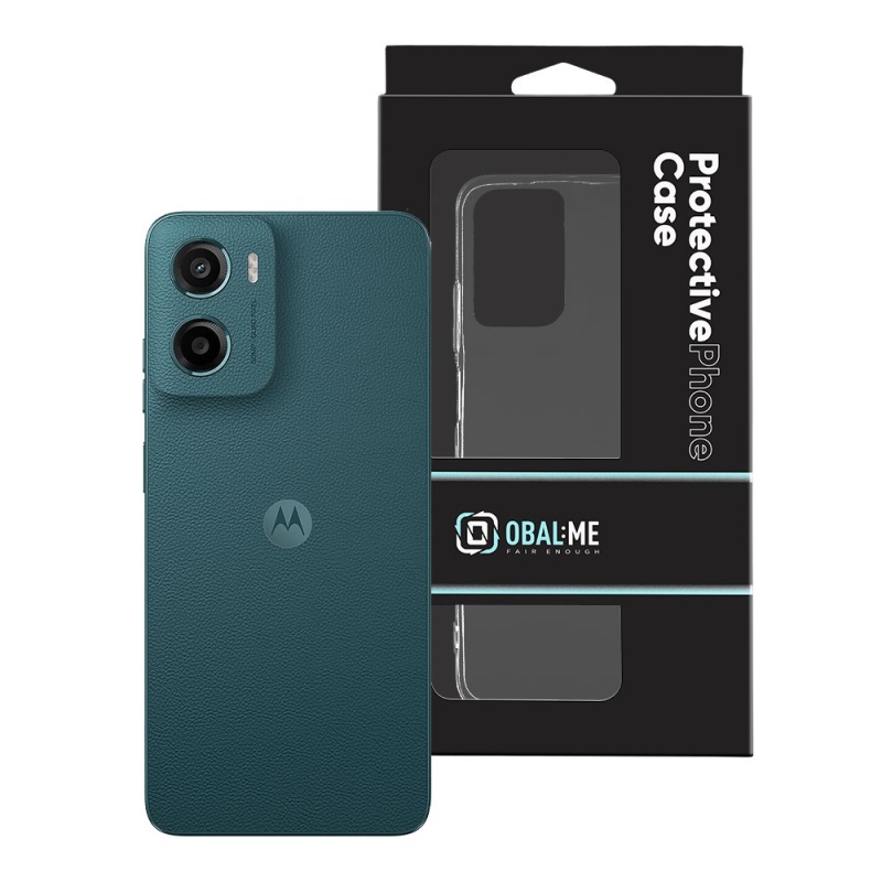 COVER:ME TPU borító a Motorola G05/E15-hez Átlátszó