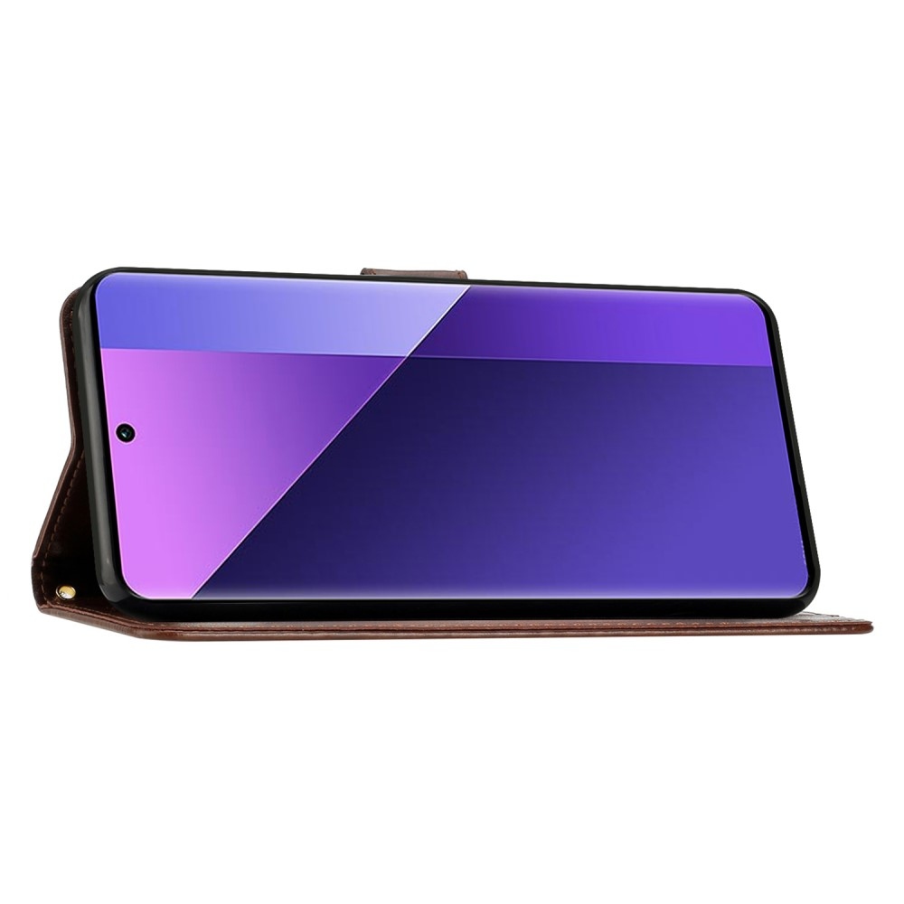 Virágok könyve tok Xiaomi 14T Pro - barna