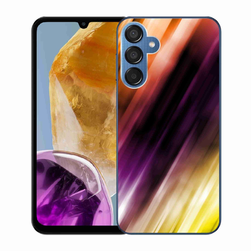 Gél borító mmCase Samsung Galaxy M15 5G - absztrakt minta 5