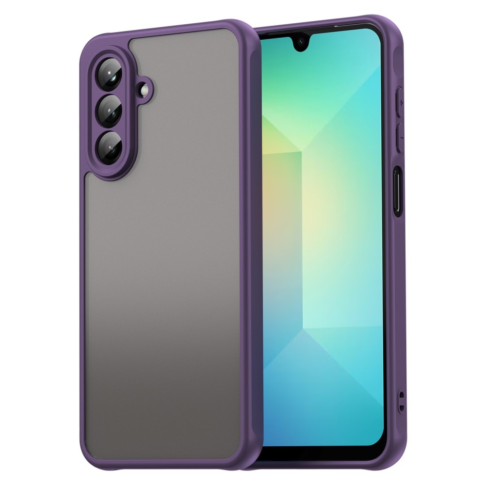 Zselés tok kemény hátlappal Samsung Galaxy A26 5G - lila