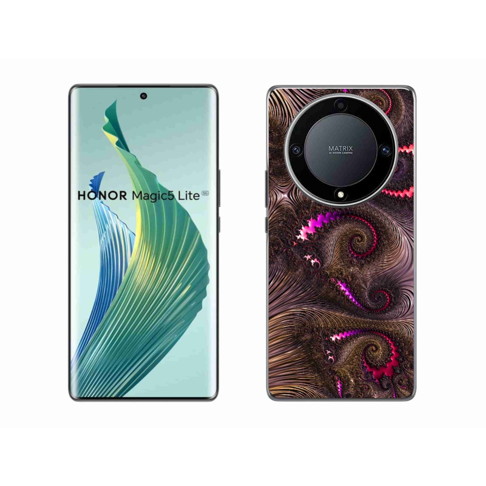 Gél borítás mmCase a Honor Magic 5 Lite 5G számára - absztrakt motívum 24