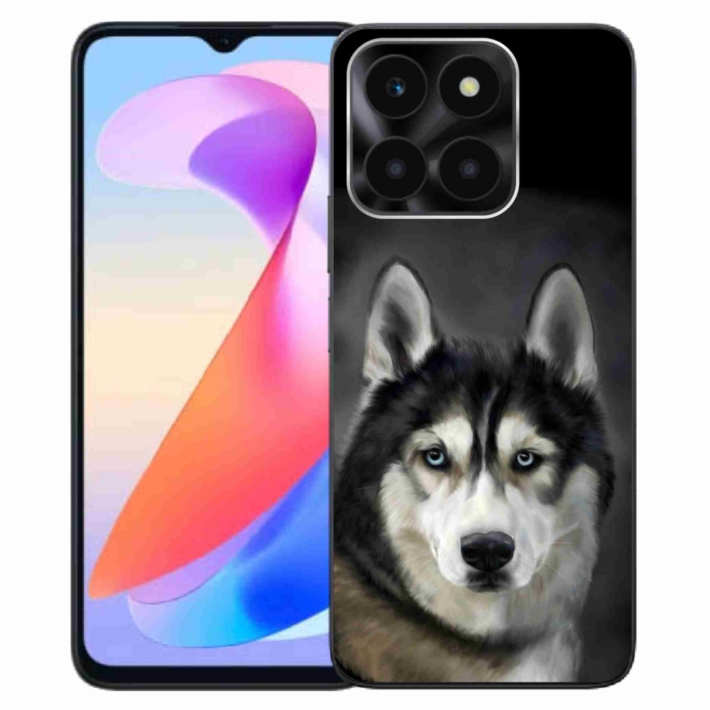 Gél tok mmCase a Honor X6a számára - husky