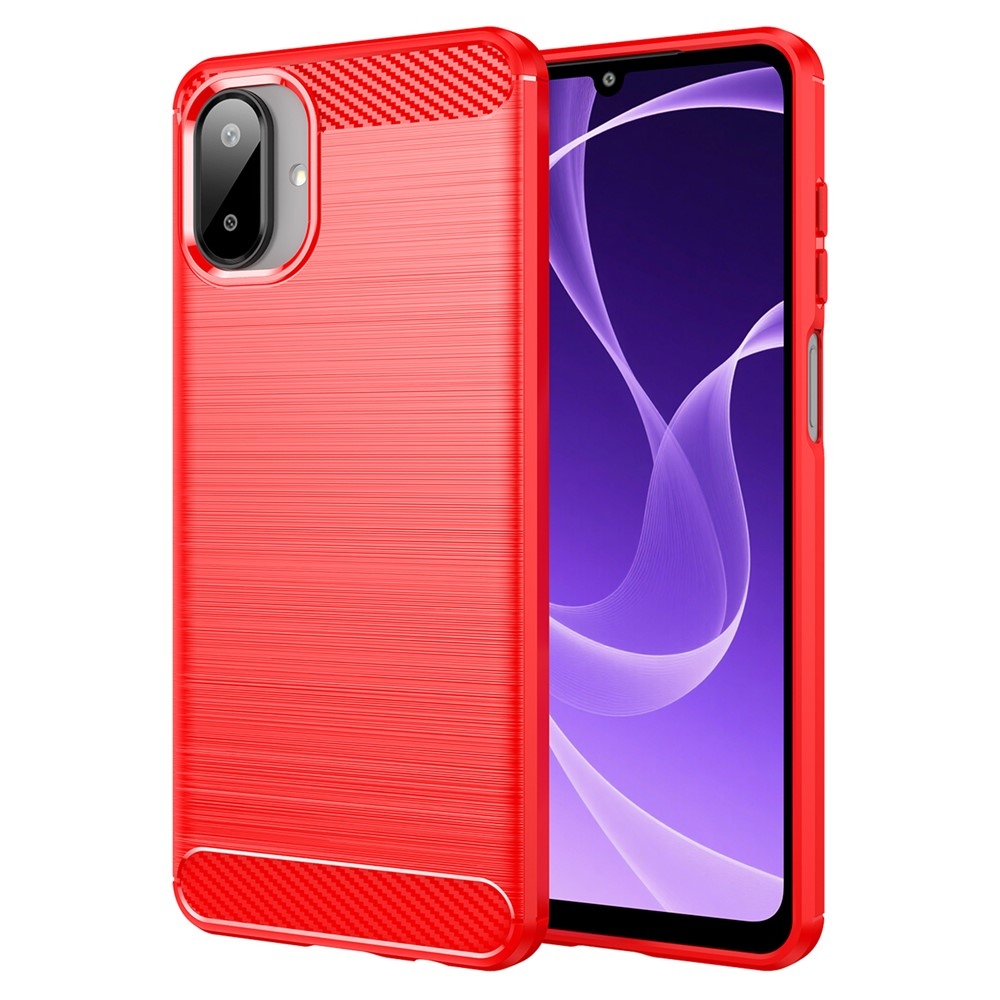 Szénálló zselés tok Samsung Galaxy A07 4G - piros