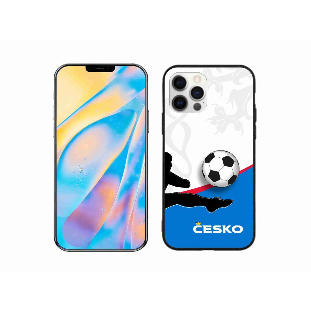 Gél borítás mmCase iPhone 12 készülékhez - futball Csehország 3