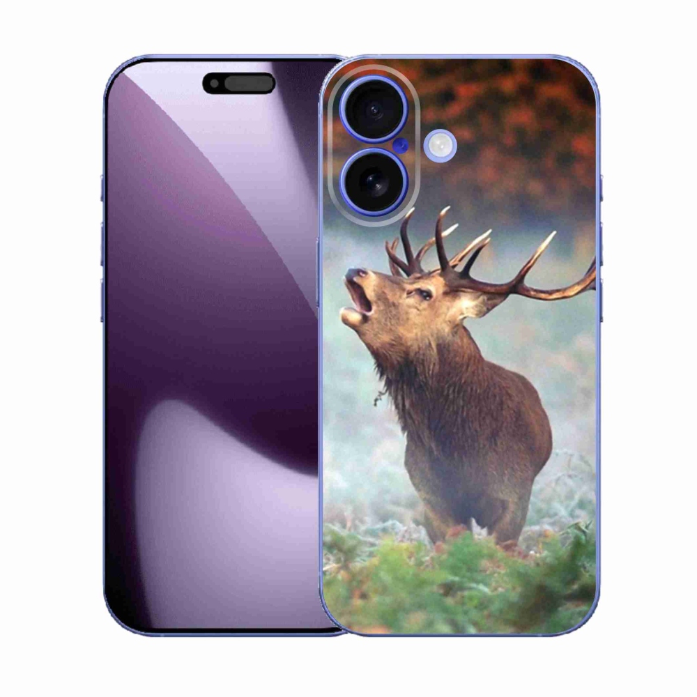 Zselés borítás mmCase iPhone 17 készülékhez - szarvas 2