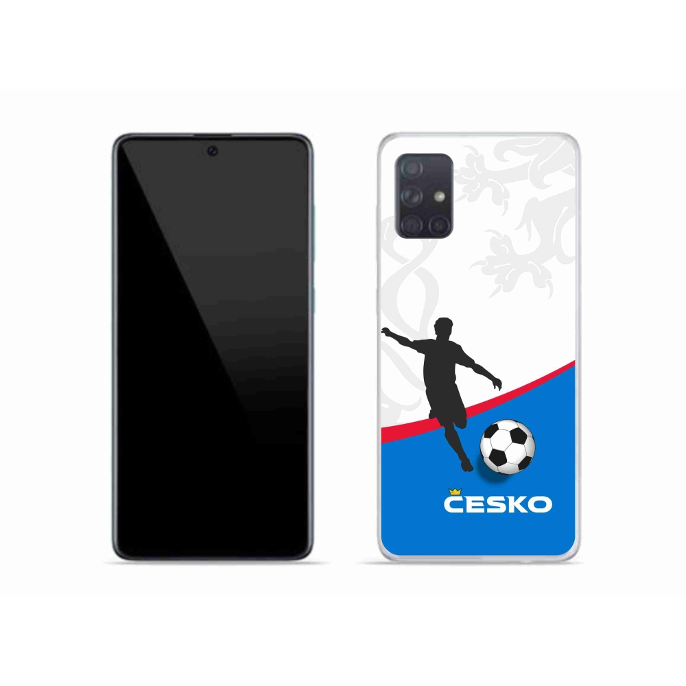 Gél borítás mmCase Samsung Galaxy A51 - foci Csehország 1