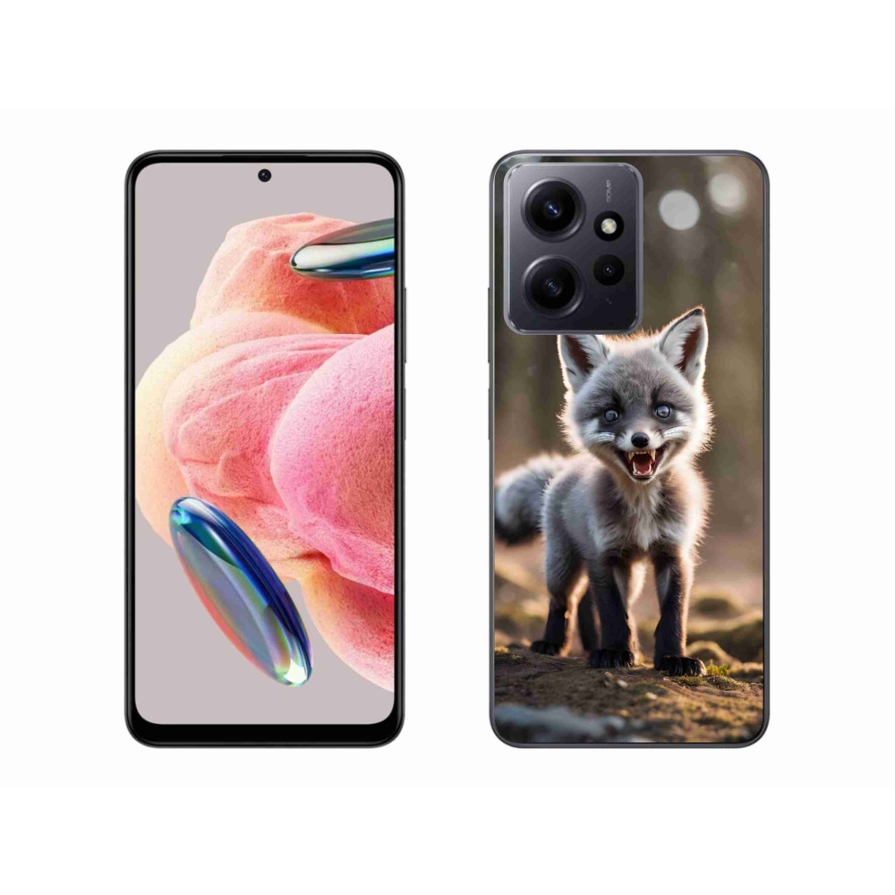 Gél borítás mmCase a Xiaomi Redmi Note 12 4G-hez - angry fox