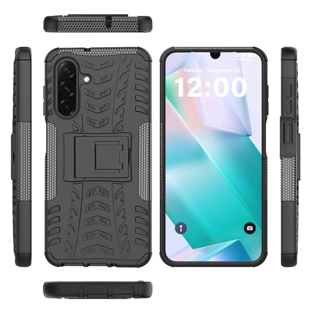 Kick tartós borítás Samsung Galaxy A26 5G készülékhez - fekete