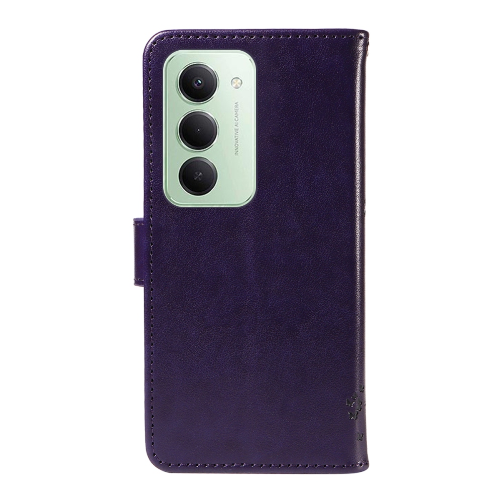 Fák könyve tok Xiaomi Redmi 15 4G (171mm) - lila