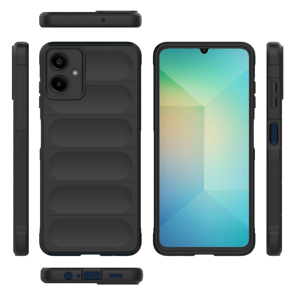 Rugg tartós zselés tok Samsung Galaxy A06 4G - fekete