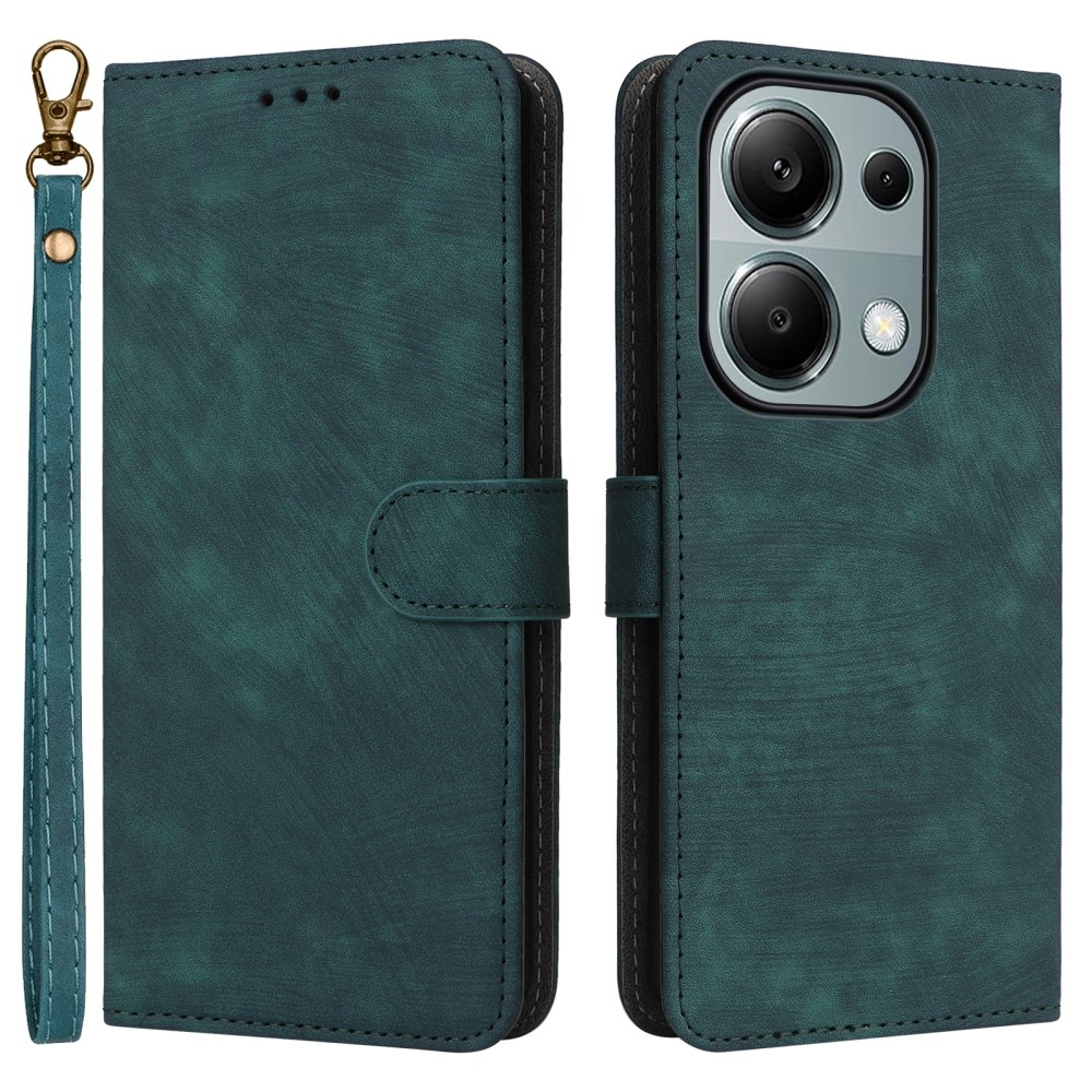 RFID könyvtáska Xiaomi Redmi Note 14S/Note 13 Pro 4G/Poco M6 Pro - zöld