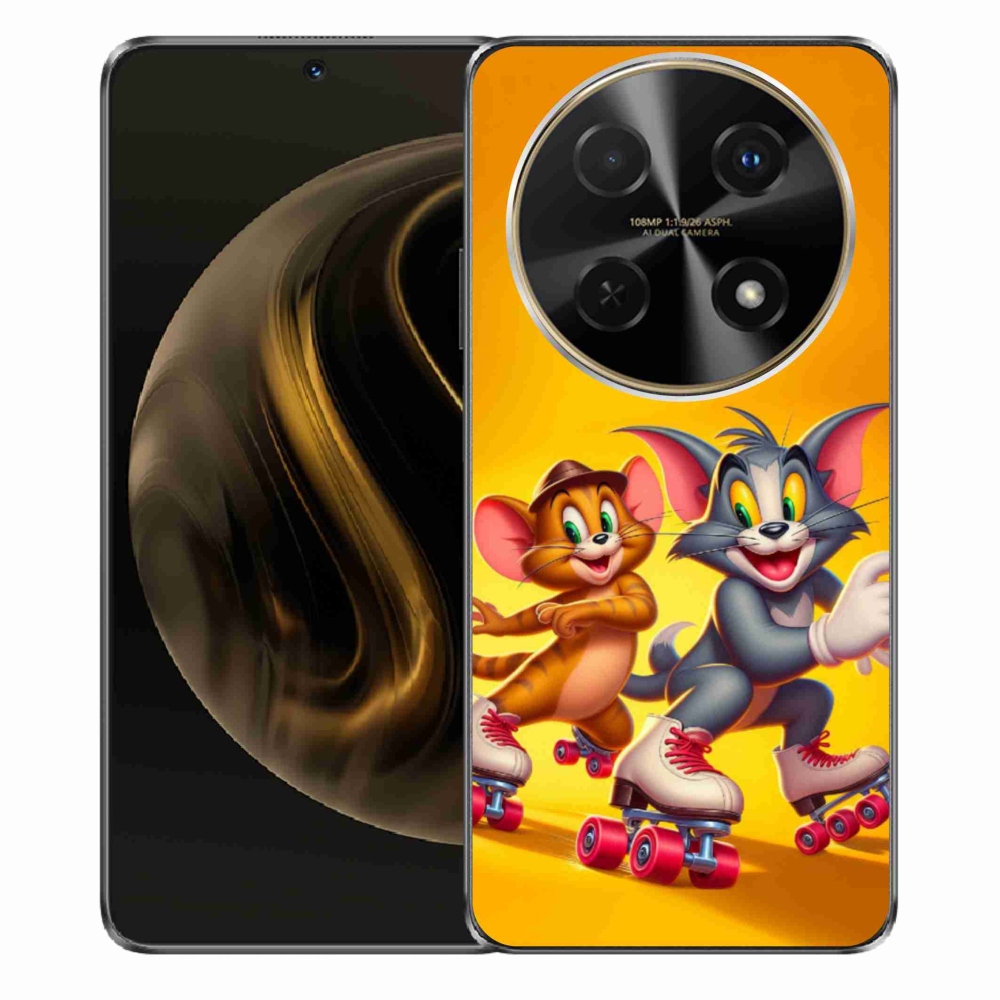 Gél borítás mmCase a Huawei Nova 12i készülékhez - tom and jerry