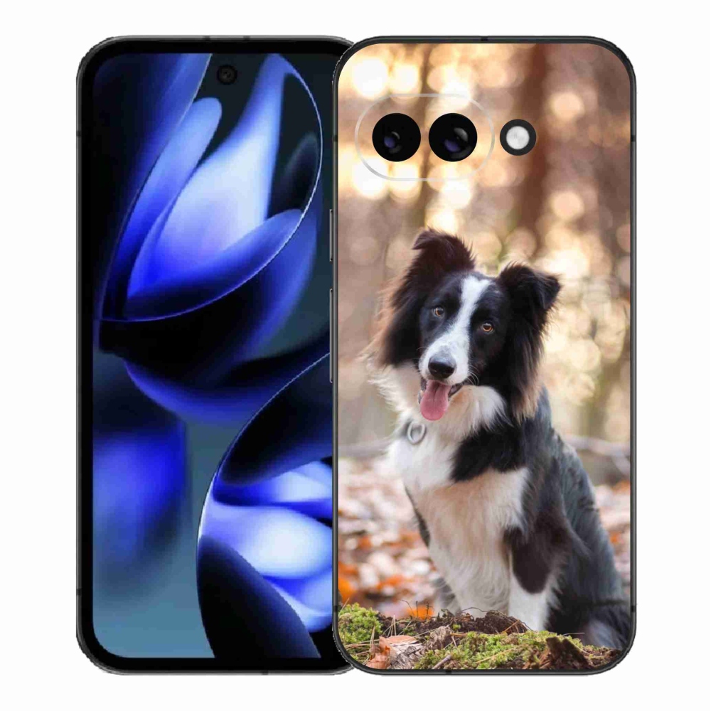 Gél borítás mmCase a Google Pixel 9a - border colie 1