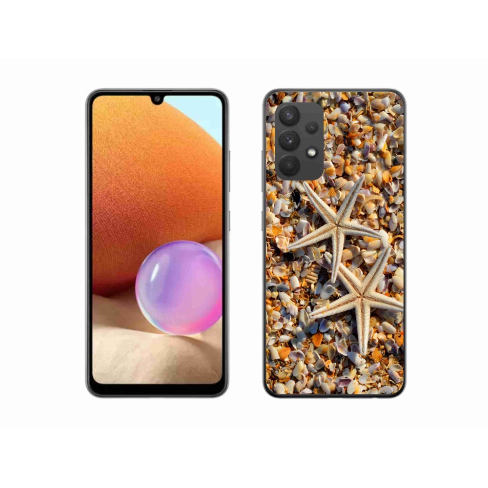 Zselés borítás mmCase Samsung Galaxy A32 4G - tengeri csillag