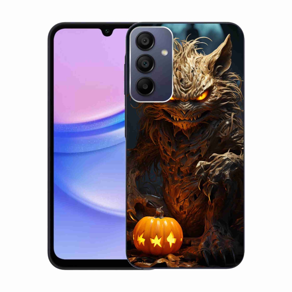 Gél borítás mmCase Samsung Galaxy A15 4G/5G - Halloween szörny - Samsung Galaxy A15 4G/5G - Halloween szörny