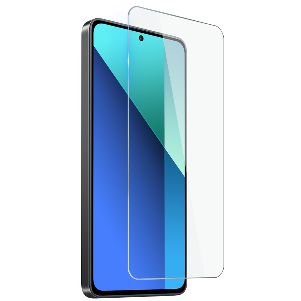 NORTHJO átlátszó zselés tok + edzett üveg Xiaomi Redmi Note 13-hoz - átlátszó