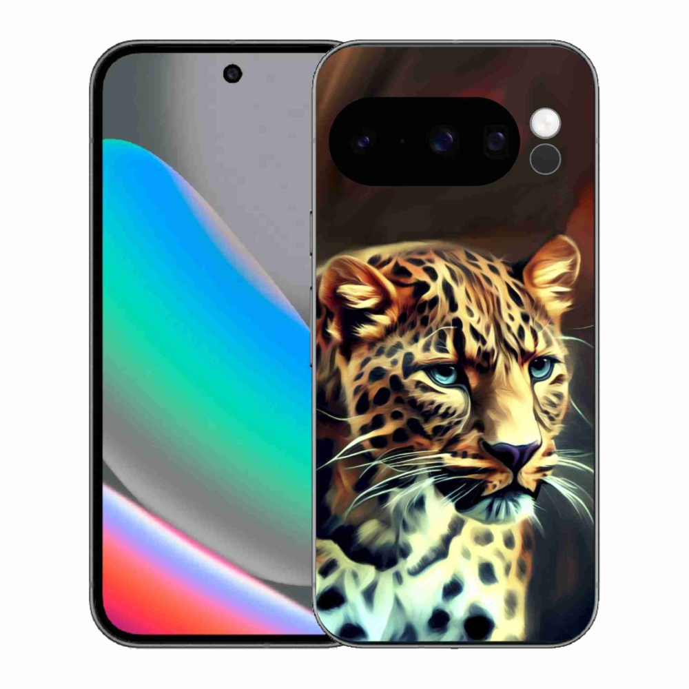 Zselés borítás mmCase a Google Pixel 10 Pro készülékhez - leopárd