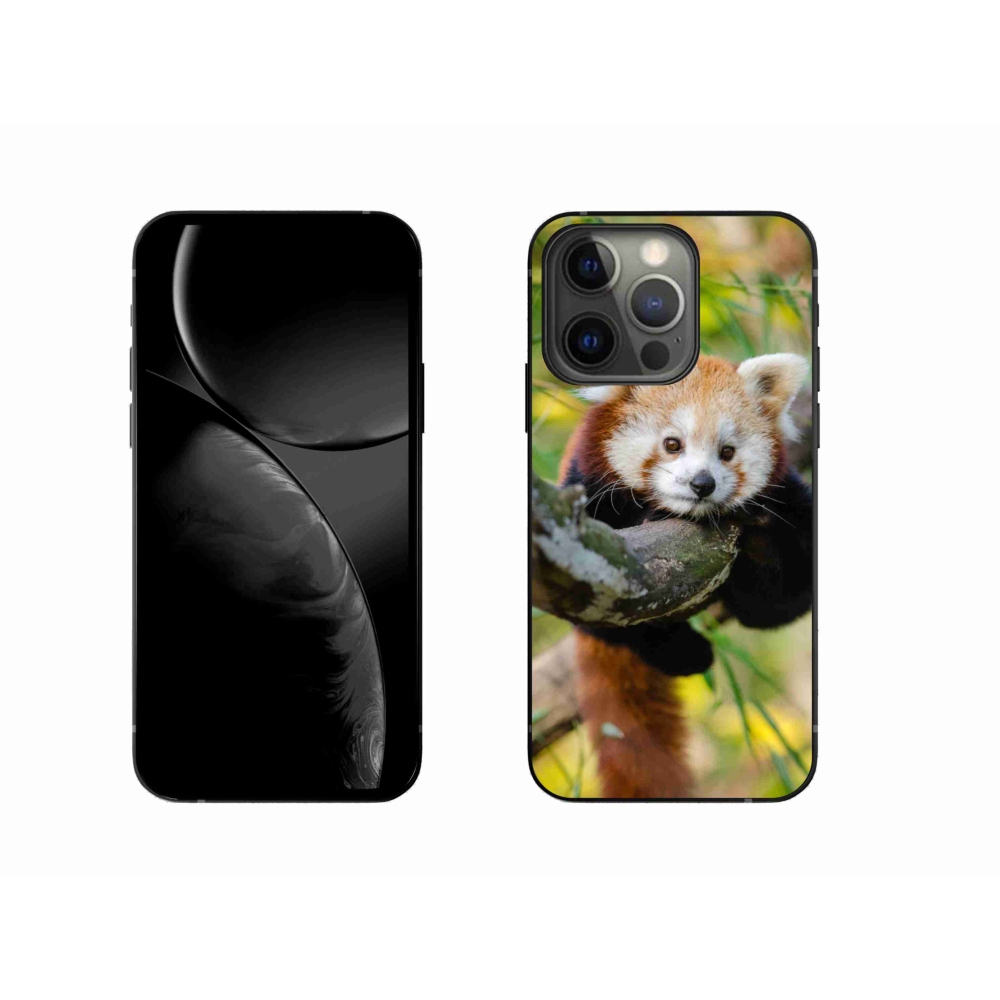 Zselés borítás mmCase iPhone 13 Pro 6.1 készülékhez - pandavörös