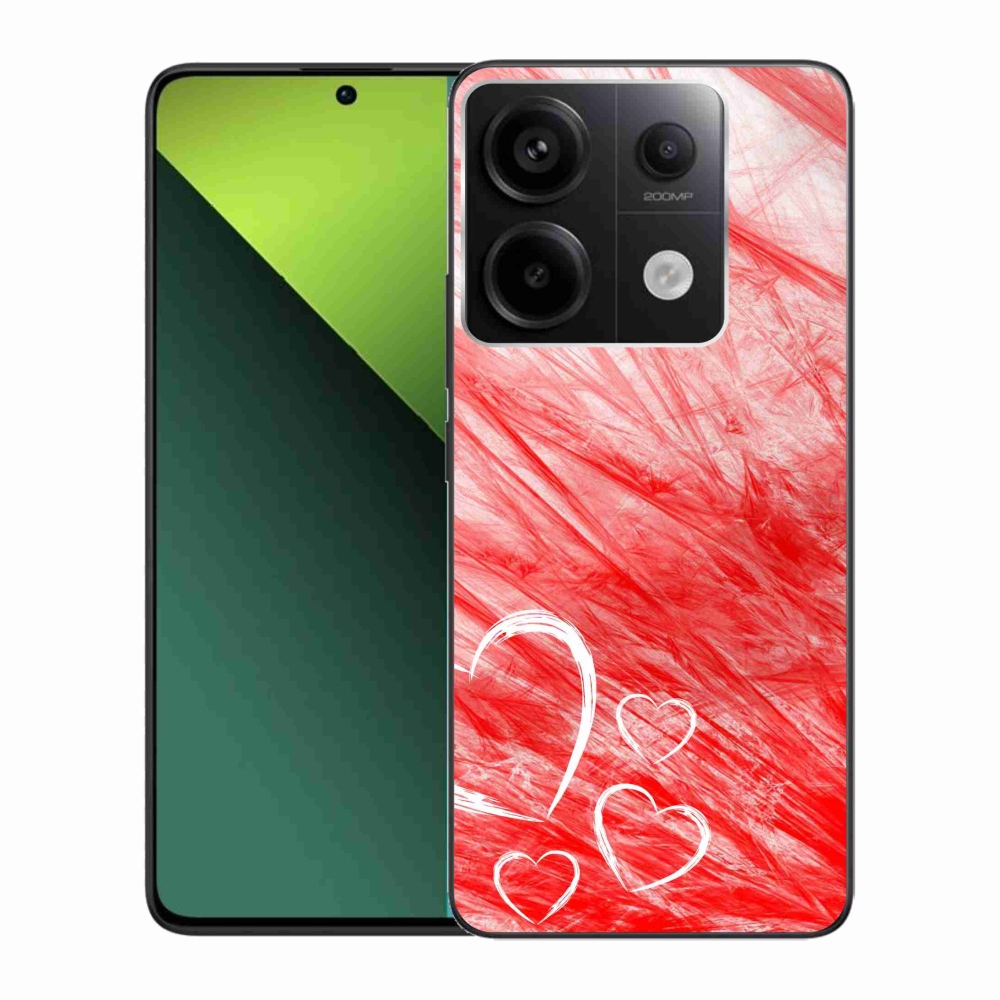 Gél borítás mmCase a Xiaomi Redmi Note 13 Pro 5G/Poco X6 5G számára - szív